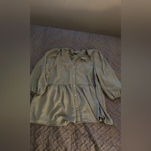 Mittoshop button blouse